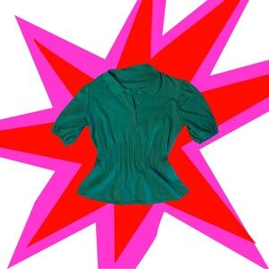 Emerald Green Women's Top